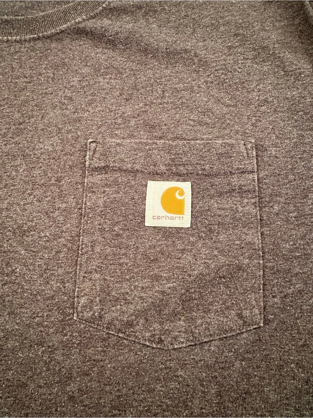 Carhartt Men’s 2XL Loose Fit Dark Heather Pocket Workwear T-Shirt